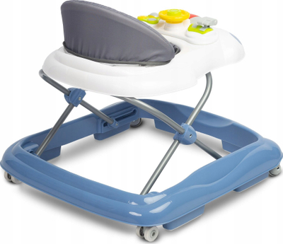 Walkeri për bebe Toyz Cario, lartësi e rregullueshme, me panel muzikor, blu navy