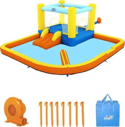Park ujor me fryrje Bestway Beach Bounce, 365x340cm, shumëngjyrësh