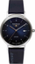 Orë Bauhaus BA-21523, automatike, rrip lëkure, e kaltër e errët