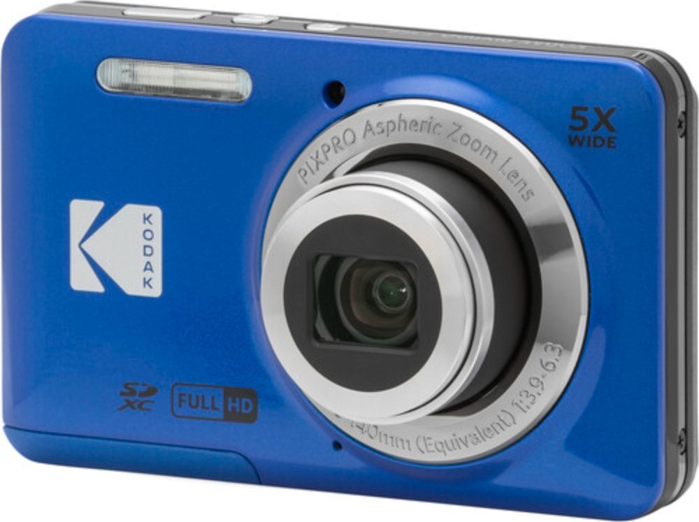 Aparat fotografik Kodak PixPro FZ55, 16MP, zmadhim 5x, blu 2
