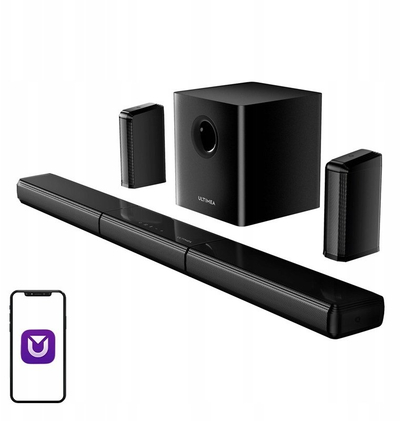 Soundbar Ultimea Apollo S70 Ultra, me subwoofer, Bluetooth, i zi