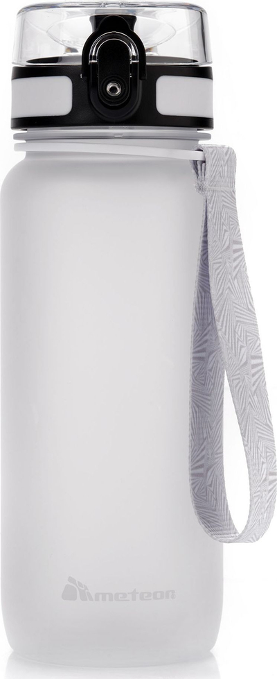 Shishe sporti Meteor, 650 ml, Tritan, e bardhë