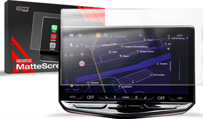 Заштитна матирана фолија за екран CarDisplay Matte за Cupra Tavascan 15" 2025, против отпечатоци од прсти, мат, проѕирна