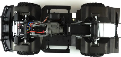 Makinë lodër me telekomandë Amewi AMXRock RCX8BS, crawler 1:8, gati për xhiro, jeshile ushtarake