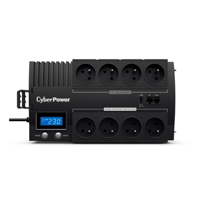 UPS CyberPower BR1000ELCD FR, 1000VA, ekran LCD, i zi
