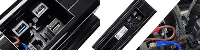 Prizë rrëshqitëse tavoline Spacetronik SPS-S27S, 2x220V, module USB dhe RJ45, argjendtë