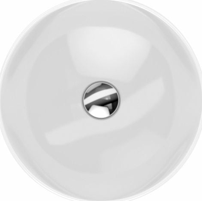 Лавоман маса Koło Variform 40 cm, без дупка за славина, без преполнување, бел
