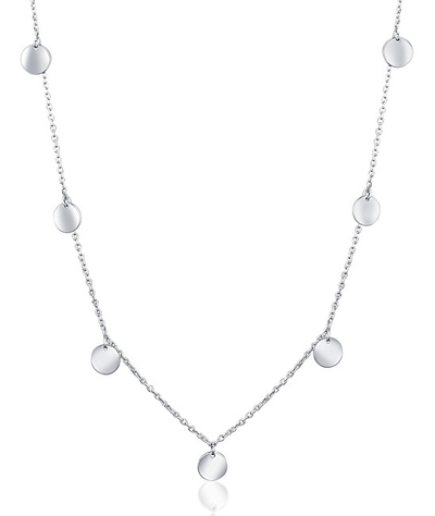 Qafore për femra JVD SVLN0336XH20000, 45 cm, e argjendtë