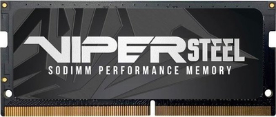Memorie RAM laptop Patriot Viper Steel PVS416G320C8S, 16GB DDR4, 3200MHz, e zezë