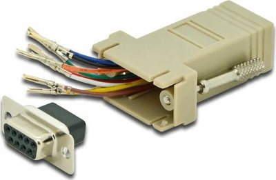 Adaptues RS 232 Digitus, port serial, gri