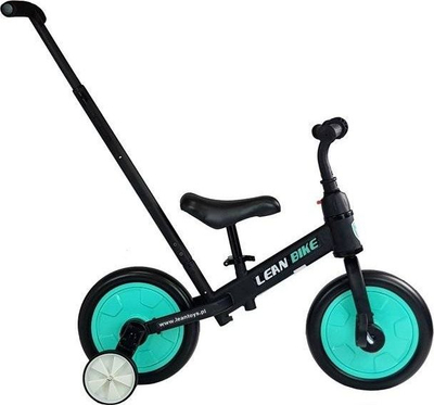 Трицикл Lean TRIKE 3in1, велосипед без педали, прилагодливо седиште, портокалов