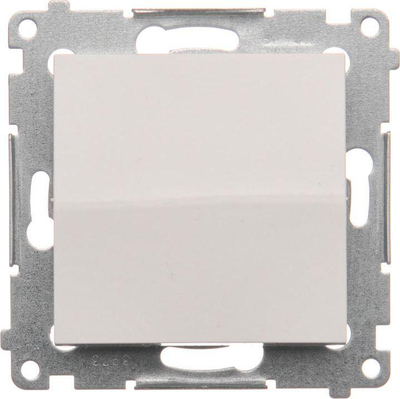 Buton me shtypje Kontakt-Simon (DP1A.01 / 11), 16 AX, 250 V, i bardhë 