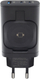 Karikues rrjeti RealPower PC-45, 3 porta USB, karikim pa tela, i zi