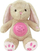 Плишан зајаче со проектор Baby Mix, 34cm, со мелодија, розова