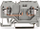 Terminal shine Wago 281-916, 2 përçues, 4mm², gri