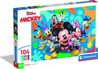 Puzzle Clementoni Mickey Mouse, 104 copa, shumëngjyrësh