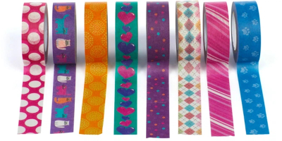 Set shiritash dekorativë Astra Fancy, 24 copë, 1.5 cm x 10 m, shumëngjyrësh