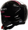 Helmetë skish Cairn Racing Pro Chinguard 202, 61/62, me mbrojtëse mjekre, e zezë me rozë