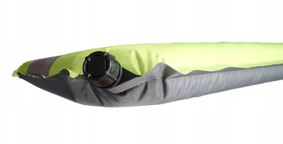 Dyshek kampingu vetëfryrës Kubisport, 195 cm, jeshil