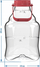 Demijon plastik Unbreakable, 10L, me dorezë, transparent