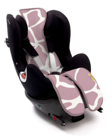 Jastëk ajrosës për ulëse auto AeroMoov Giraph Candy, grupi 2, 3D, rozë