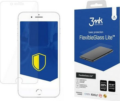 Xham mbrojtës 3MK Flexible Glass Lite për iPhone 8, transparent