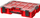Kuti organizuese Qbrick System Pro Organizer 300, plastike UHD, e kuqe