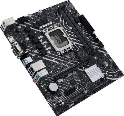Pllakë amë Asus PRIME H610M-D D4, PCIe 4.0, DDR4, e zezë