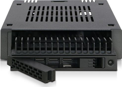 Kasetë magazinimi Icy Dock ExpressCage MB741SP-B, 2.5" SAS SATA, për bay 3.5", e zezë