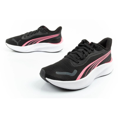 Патики Puma Pounce Lite 310778, дишлива мрежа, висока амортизација, црно розова