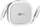 Kабел USB Goobay Self retracting USB C, 1m, 15W, бело сребрена