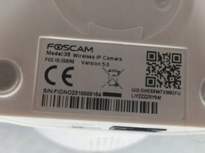 Kamerë sigurie Foscam X5, 5MP, PT me portë LAN, e zezë