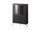 Vitrinë Cama MEBLE VERA, 110x40x160 cm, mat, e zezë
