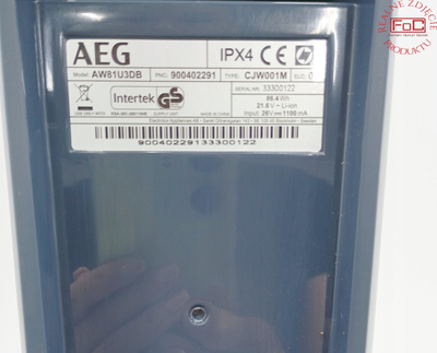 Fshesë me korrent AEG Ultimate 8000 AW81U3DB, pa kabllo, Wet &amp; Dry, gri granit