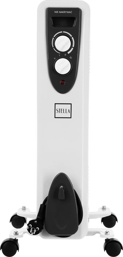 Radjator me vaj Stella STGO-1500-7, 1500W, 7 elementë, i bardhë