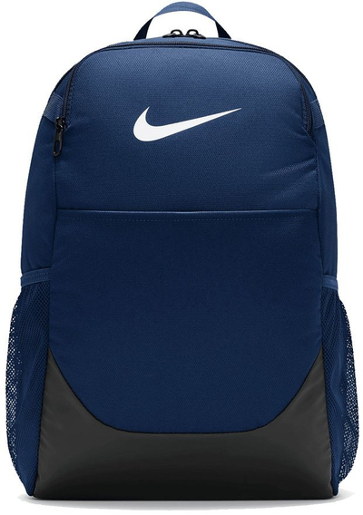 Shpinë Nike Brasilia, 24L, xhep laptopi 15", blu e errët