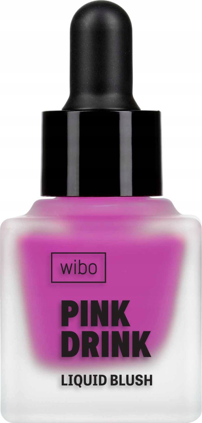 Blush i lëngshëm Wibo Pink Drink N4, efekt i natyrshëm, rozë