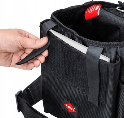 Çantë veglash Knipex Climber, 12L, e vogël, e zezë