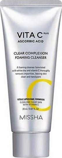 Pastrues fytyre me shkumë MISSHA Vita C Plus Clear Complexion, 120ml