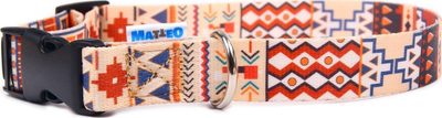 Qafore qeni Matteo BOHO Tape Collar, 25mm, 34-60cm, shumëngjyrëshe