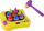 Lodër edukative Leantoys Dino Pop and Pounce, me çekan, dinosaur shumëngjyrësh, e verdhë