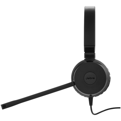 Kufje Jabra EVOLVE 30 II, me kabllo, të zeza