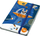 Fletore Happy Color Notes A5 Space Rabbit, 96 fletë, me elastik, blu