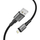 Кабел за полнење Tech-Protect Ultraboost DNA Lightning, USB-A, 25cm, 12W 2.4A, темно сива