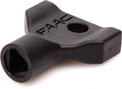 Çelës çbllokimi Faac 713002, plastik, i zi