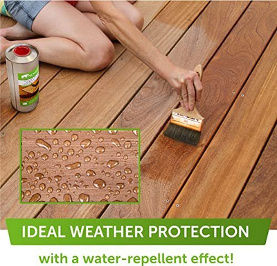 Vaj mbrojtës për dru Nordicare Sealing Wood Oil, për mobilje kopshti, për dru teak dhe dru për jashtë