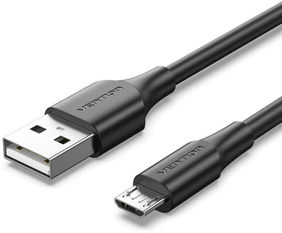 Kabllo USB në micro USB Vention, USB 2.0, 1.5 m, e zezë