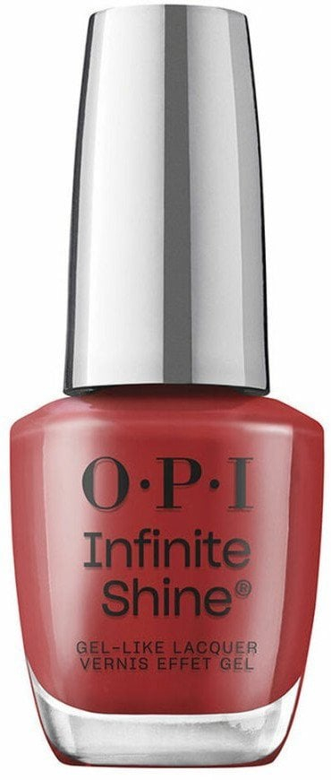 Llak thonjsh OPI Infinite Shine Big Apple Red, me shkëlqim, i kuq