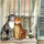 Magnet dekorativ Teka FM226 “Cats On The Windowsill”, për frigorifer, shumëngjyrësh