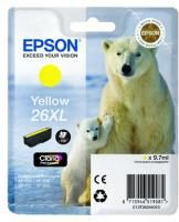 Ngjyrë Epson C13T26344010, nr. 26, e verdhë